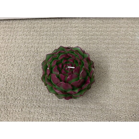 John Derian Target ARTICHOKE SCULPTED CANDLE Unscented Thanksgiving 2025 New - Picture 2 of 5